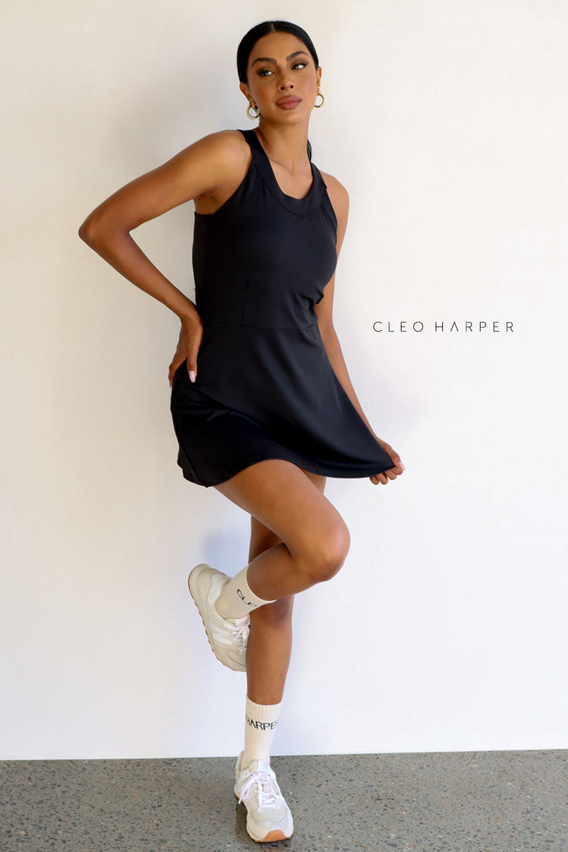 Tiff Butter Soft Tennis Dress – Allie and Me Boutique