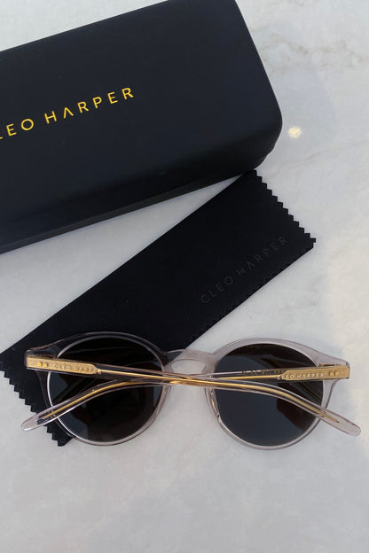 04 Sunglasses - Clear - Cleo Harper