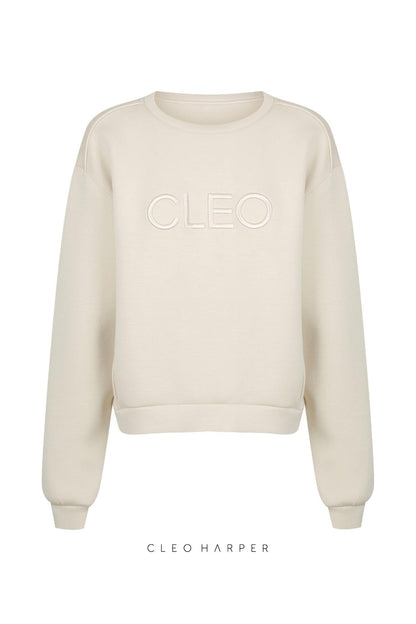 Brighton Sweater - Beige - Cleo Harper