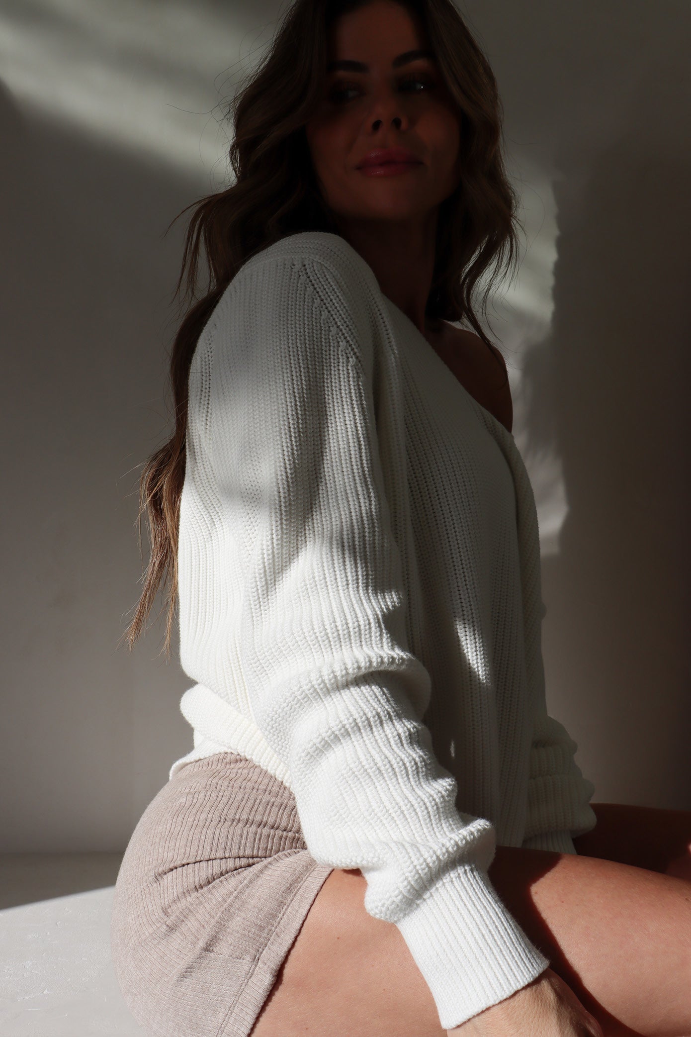 Hepburn Knit - Ivory