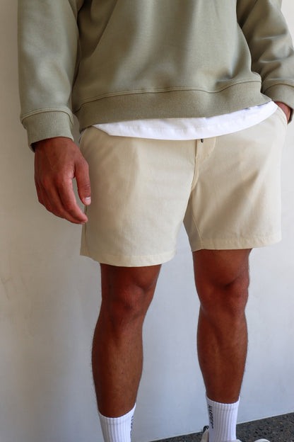 H17 Wave Shorts - Beige