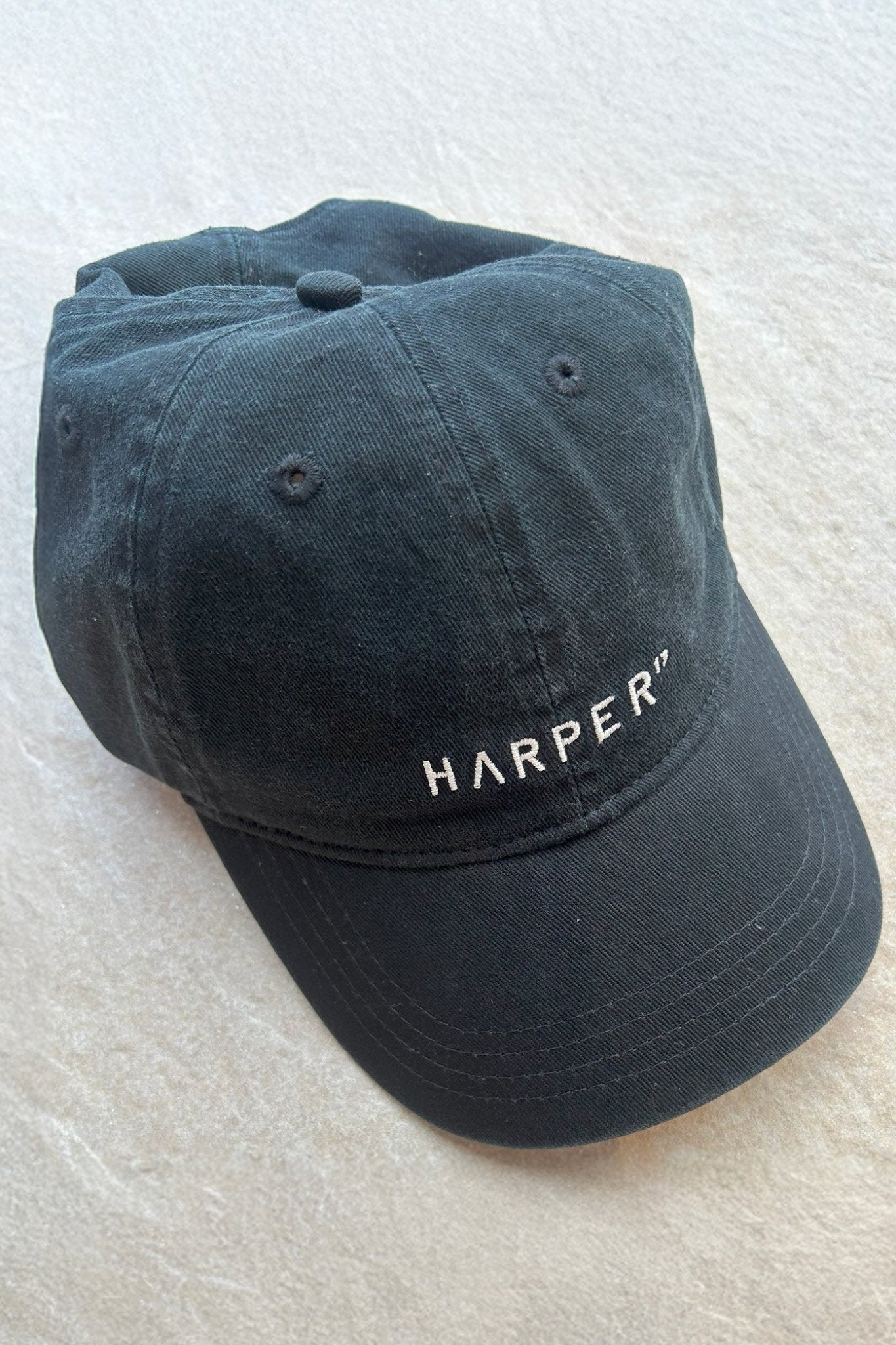 H17 Relax Cap - Black - Cleo Harper