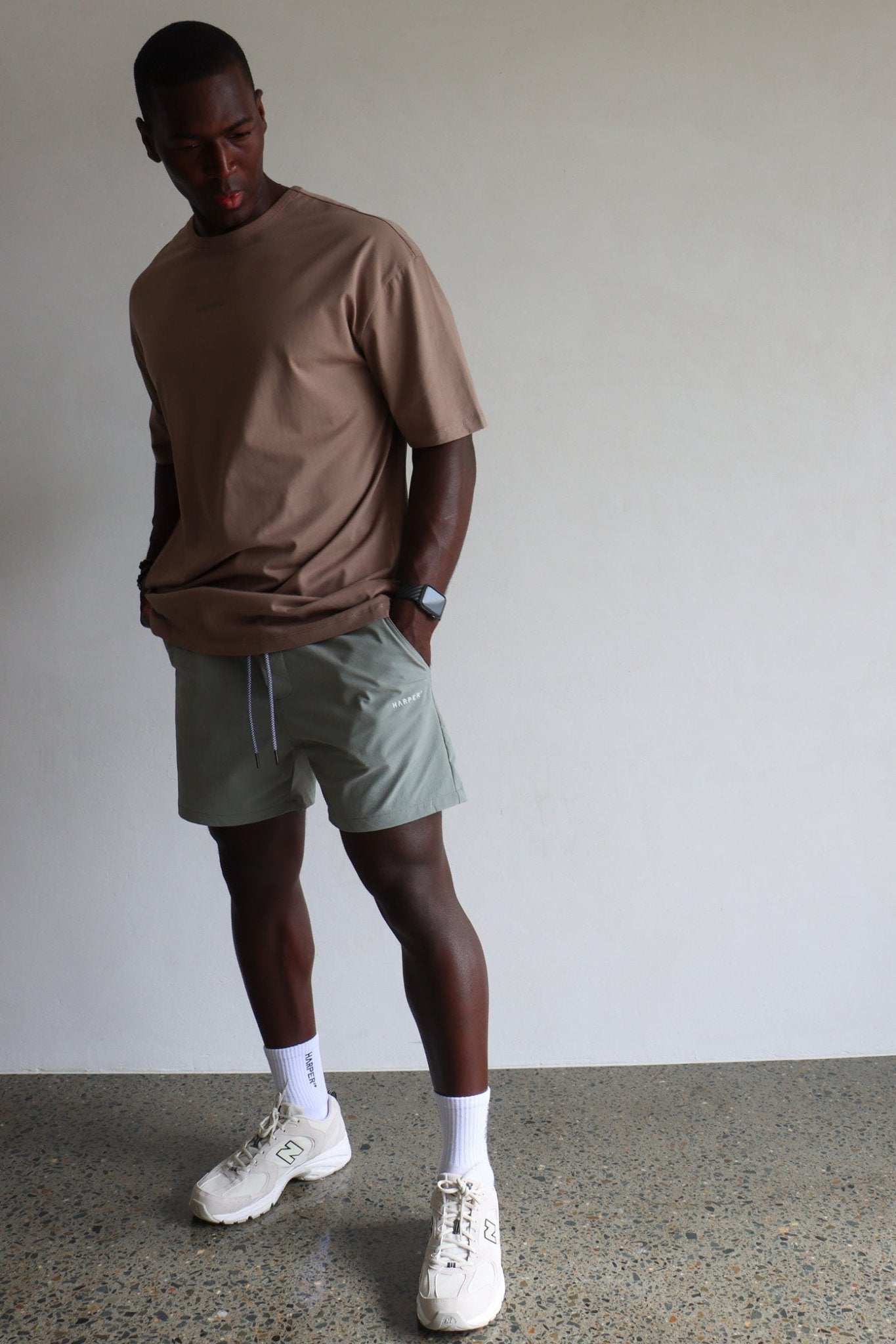 H17 Wave Shorts - Aloe - Cleo Harper