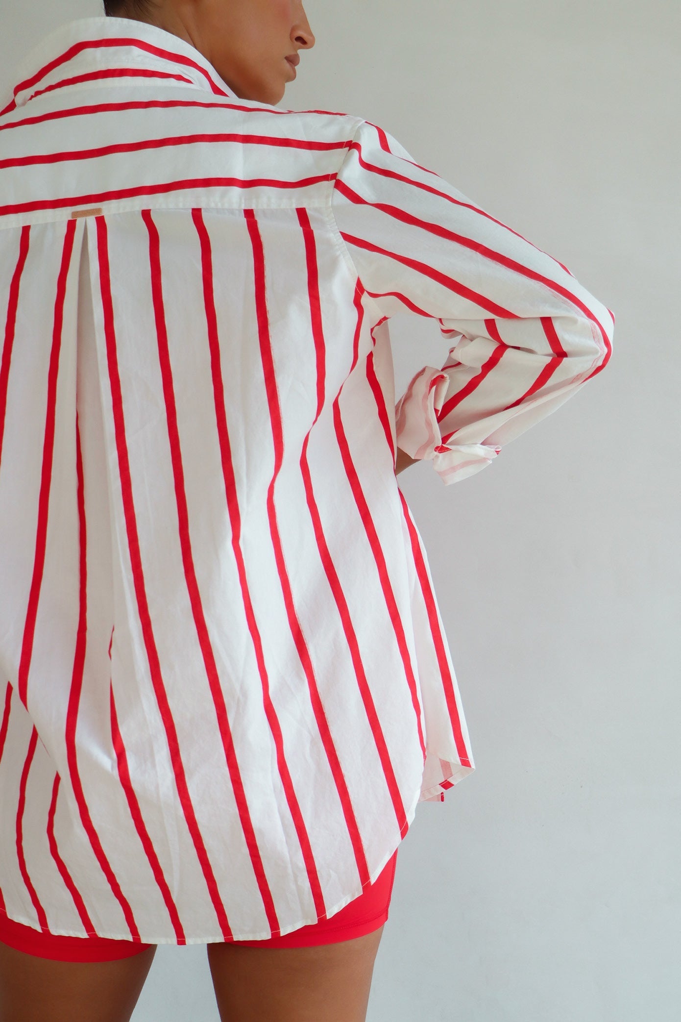 Mabelle Shirt - Red Stripe