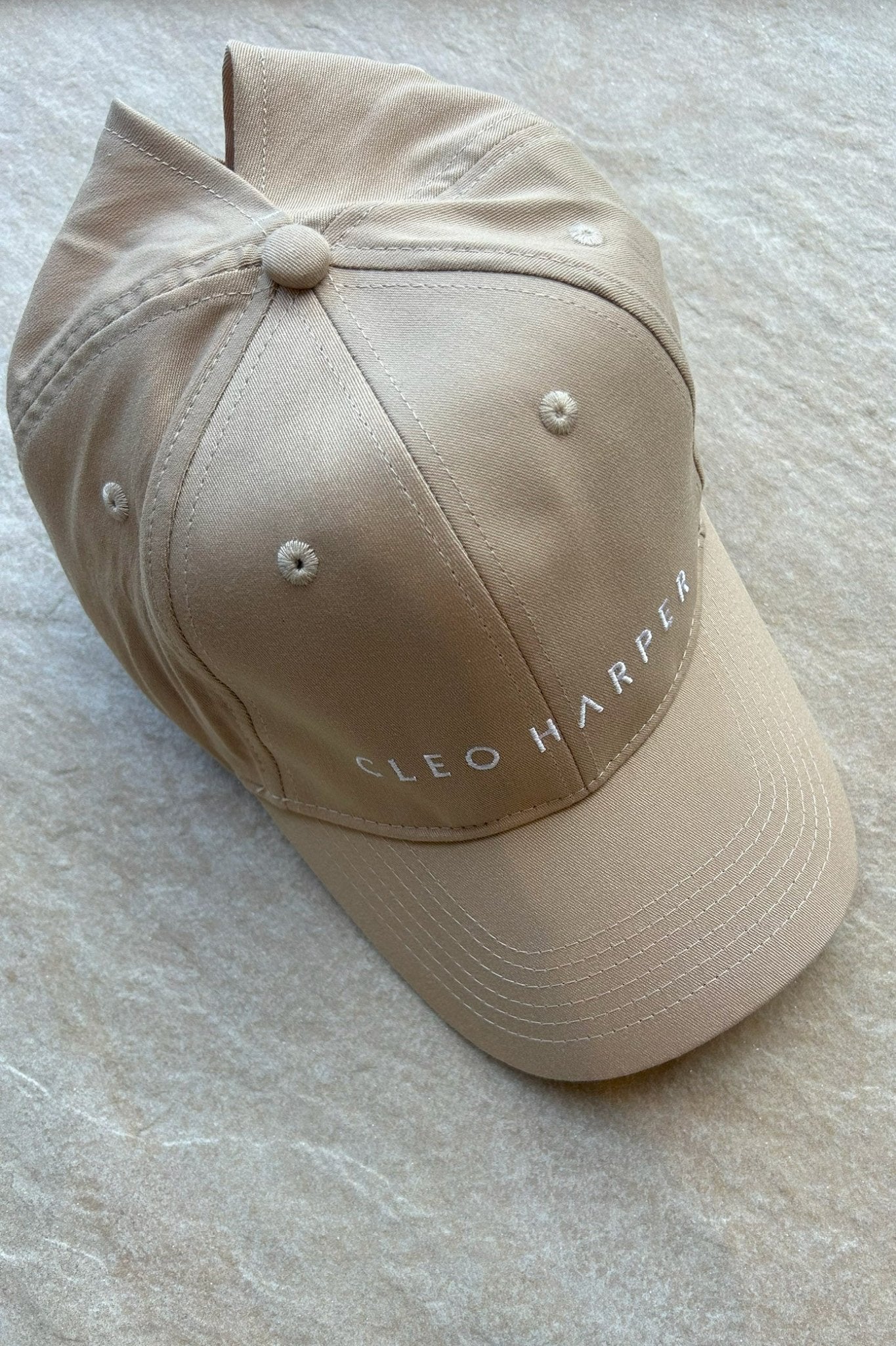 Sport Cap - Beige - Cleo Harper