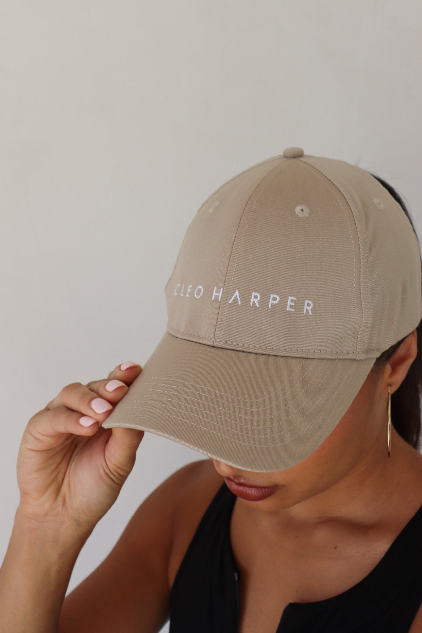 Sport Cap - Beige - Cleo Harper