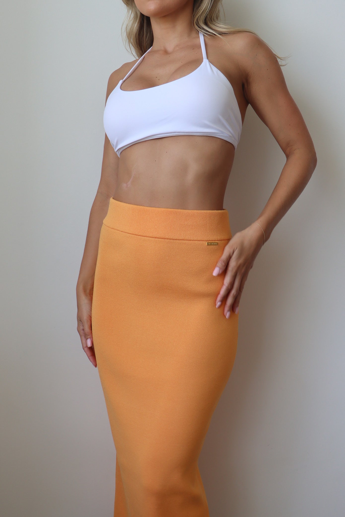 Flourish Skirt - Mandarin