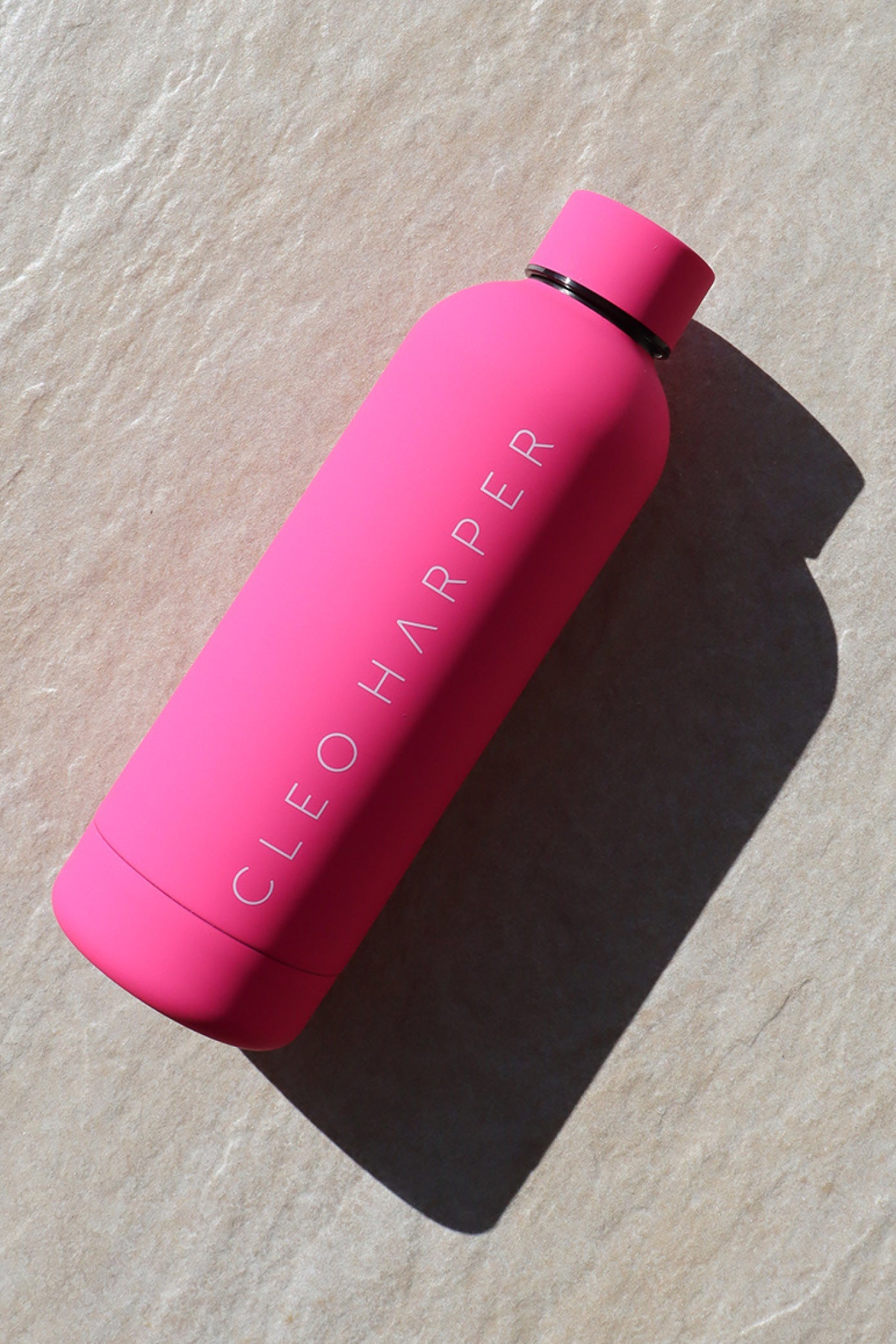 Water Bottle - Hot Pink – Cleo Harper